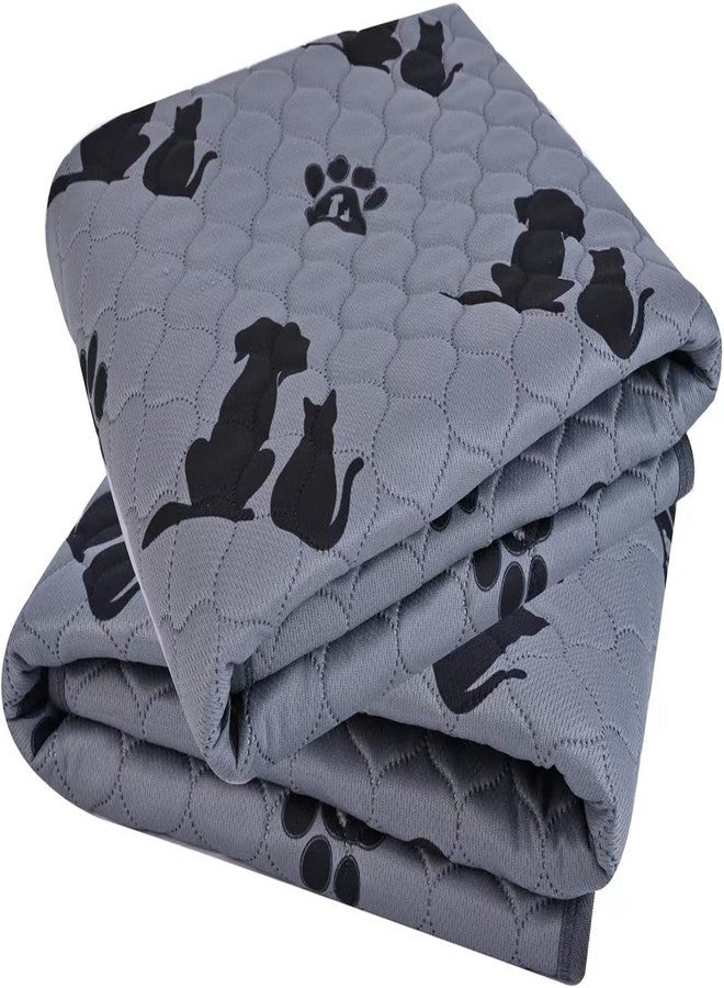 PETANGEL Washable Dog Pee Pads Super Absorbent - Washable Reusable Dog Training Pads | Quality Travel Pee Pads for Dogs | Absorbent and Odor Controlling (Size: L, 70cm x 100cm) - Image 1